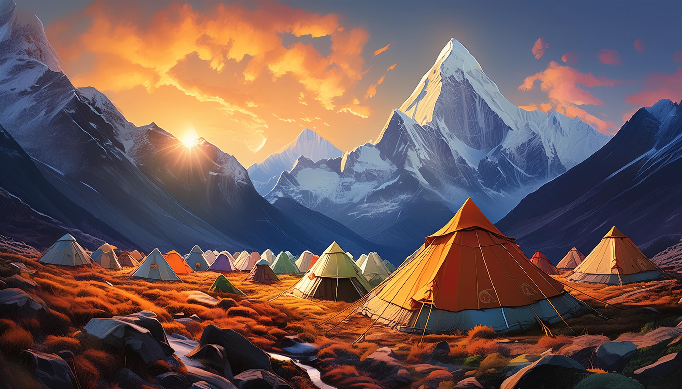 Preparativos Everest